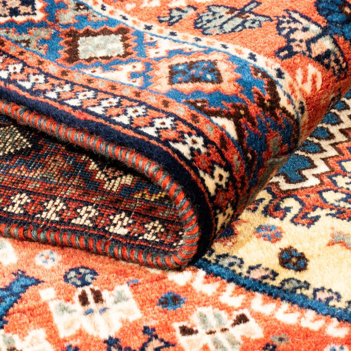 Persisk matta - Nomadic - 148 x 85 cm - gul