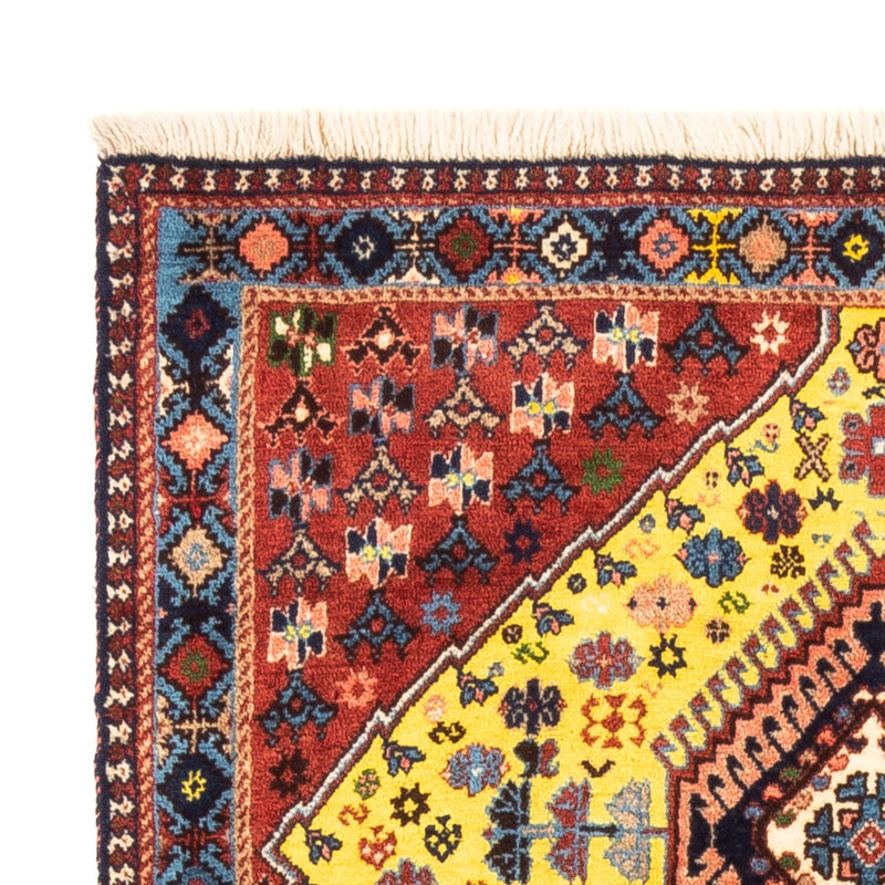 Persisk matta - Nomadic - 128 x 82 cm - gul