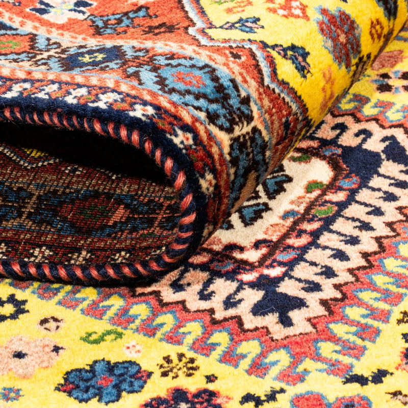 Persisk matta - Nomadic - 128 x 82 cm - gul