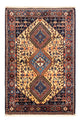 Persisk matta - Nomadic - 132 x 87 cm - gul