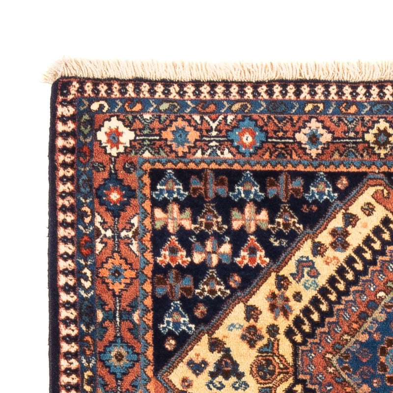 Persisk matta - Nomadic - 132 x 87 cm - gul