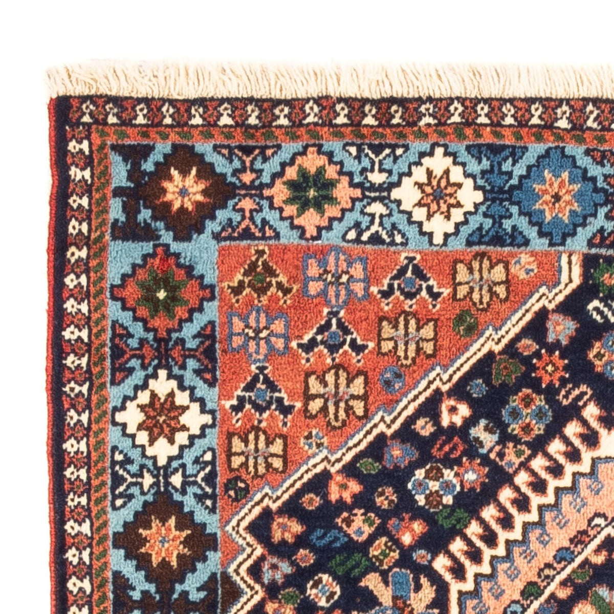 Persisk matta - Nomadic - 130 x 82 cm - mörkblå