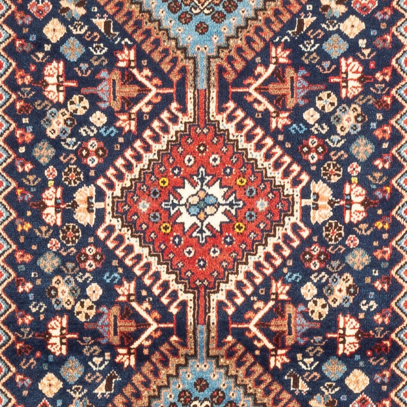 Persisk matta - Nomadic - 124 x 78 cm - mörkblå