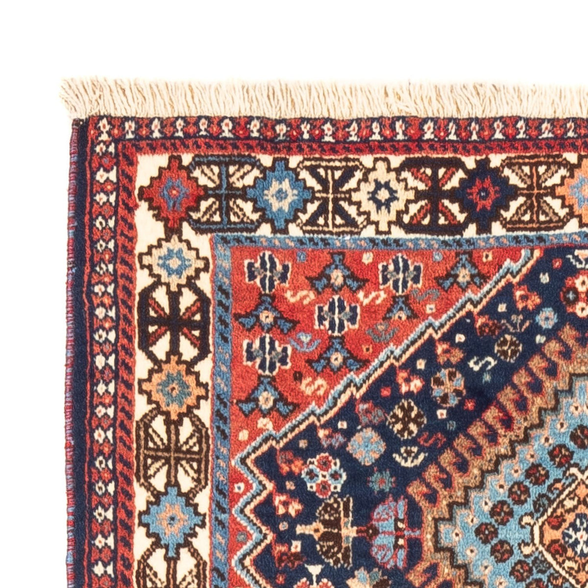 Persisk matta - Nomadic - 124 x 78 cm - mörkblå