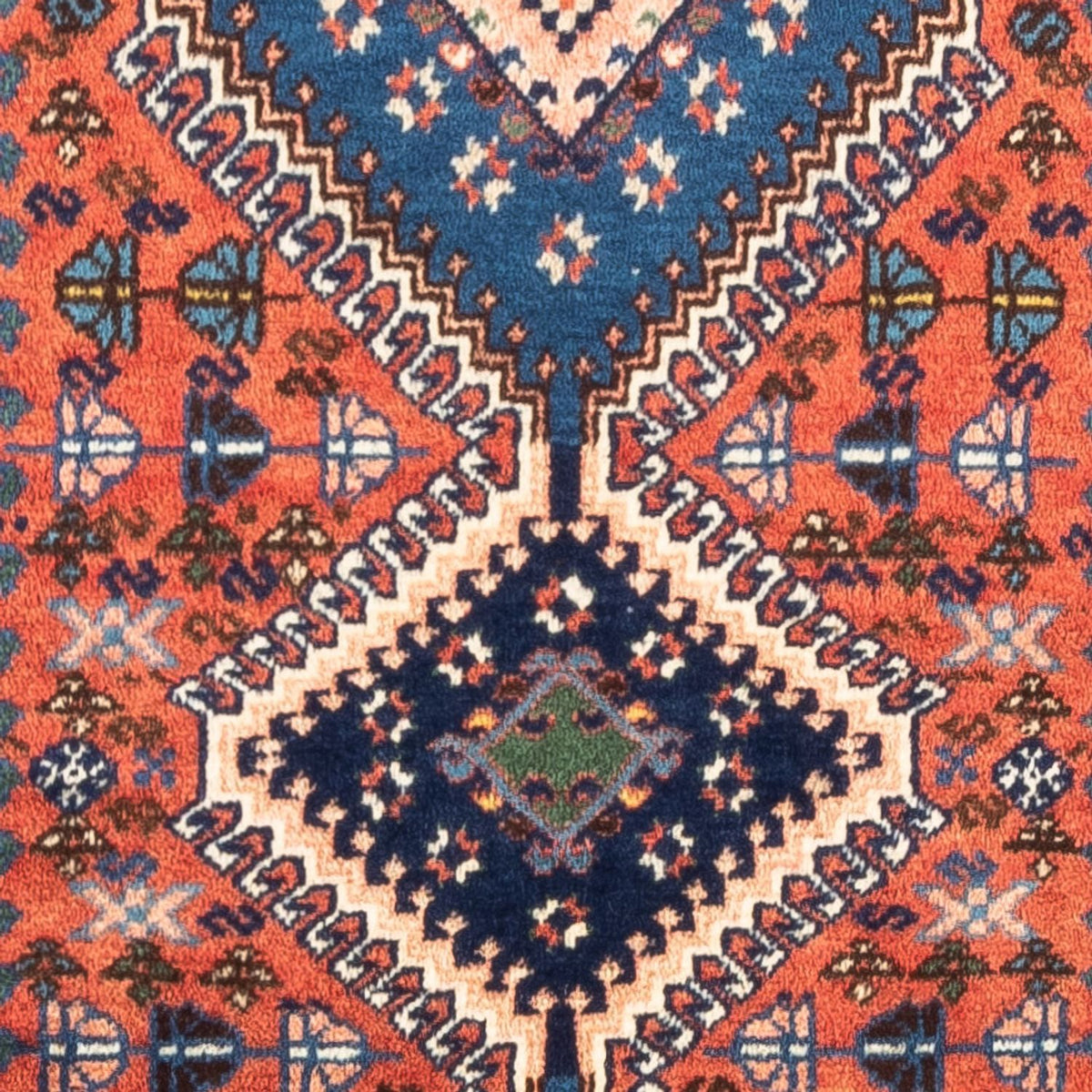 Persisk matta - Nomadic - 135 x 85 cm - röd