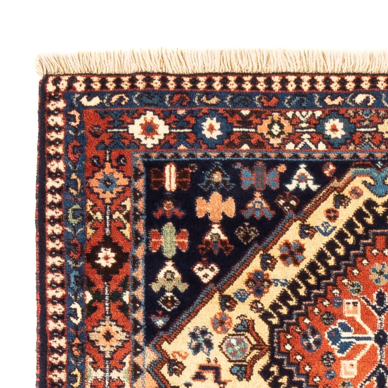 Persisk matta - Nomadic - 130 x 84 cm - grädde