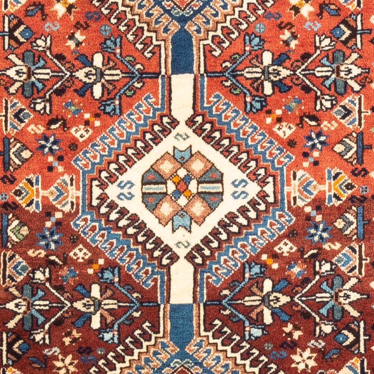 Persisk matta - Nomadic - 130 x 85 cm - röd