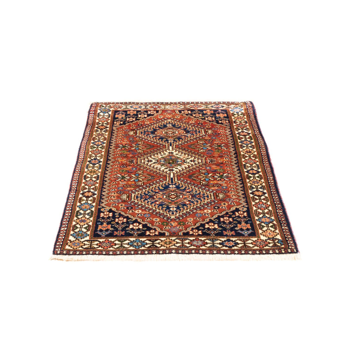 Persisk matta - Nomadic - 130 x 80 cm - röd