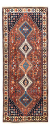 Yalameh Mattan 80x205cm - Persisk matta - Löpare / Röd / 80 x 205 cm Löpare