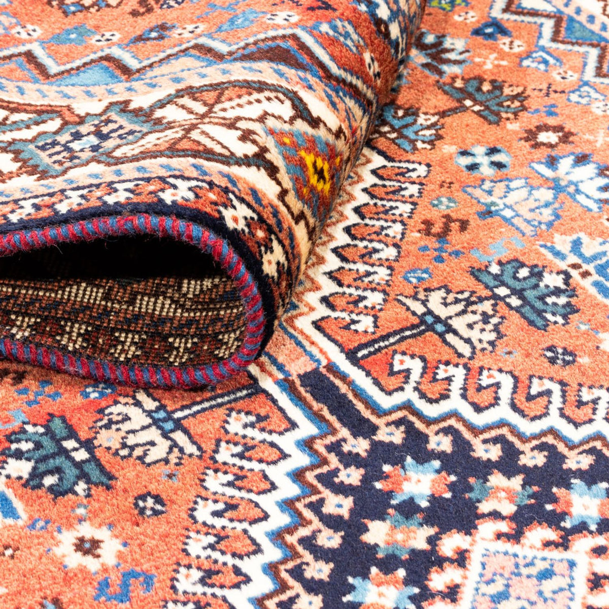 Runner Persisk matta - Nomadic - 195 x 80 cm - röd