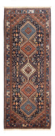 Runner Persisk matta - Nomadic - 202 x 84 cm - mörkblå