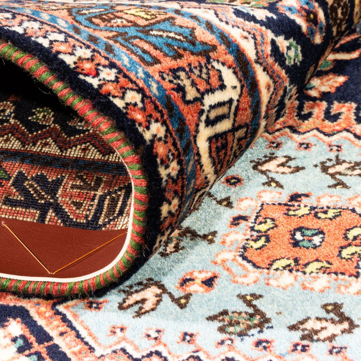 Runner Persisk matta - Nomadic - 200 x 83 cm - mörkblå