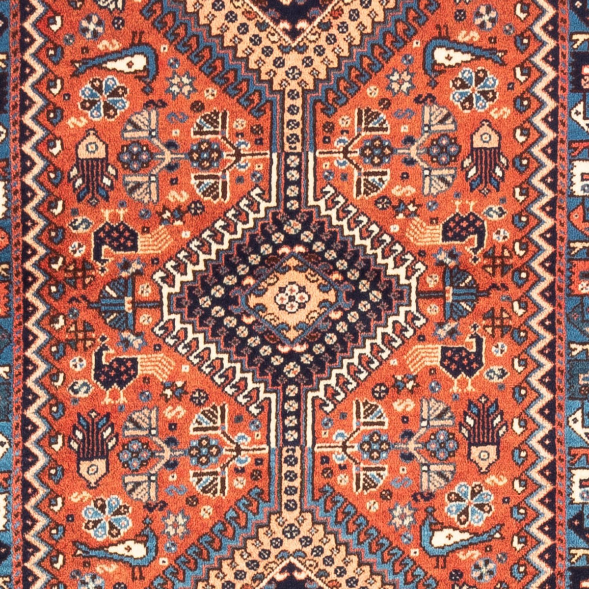 Runner Persisk matta - Nomadic - 208 x 80 cm - röd