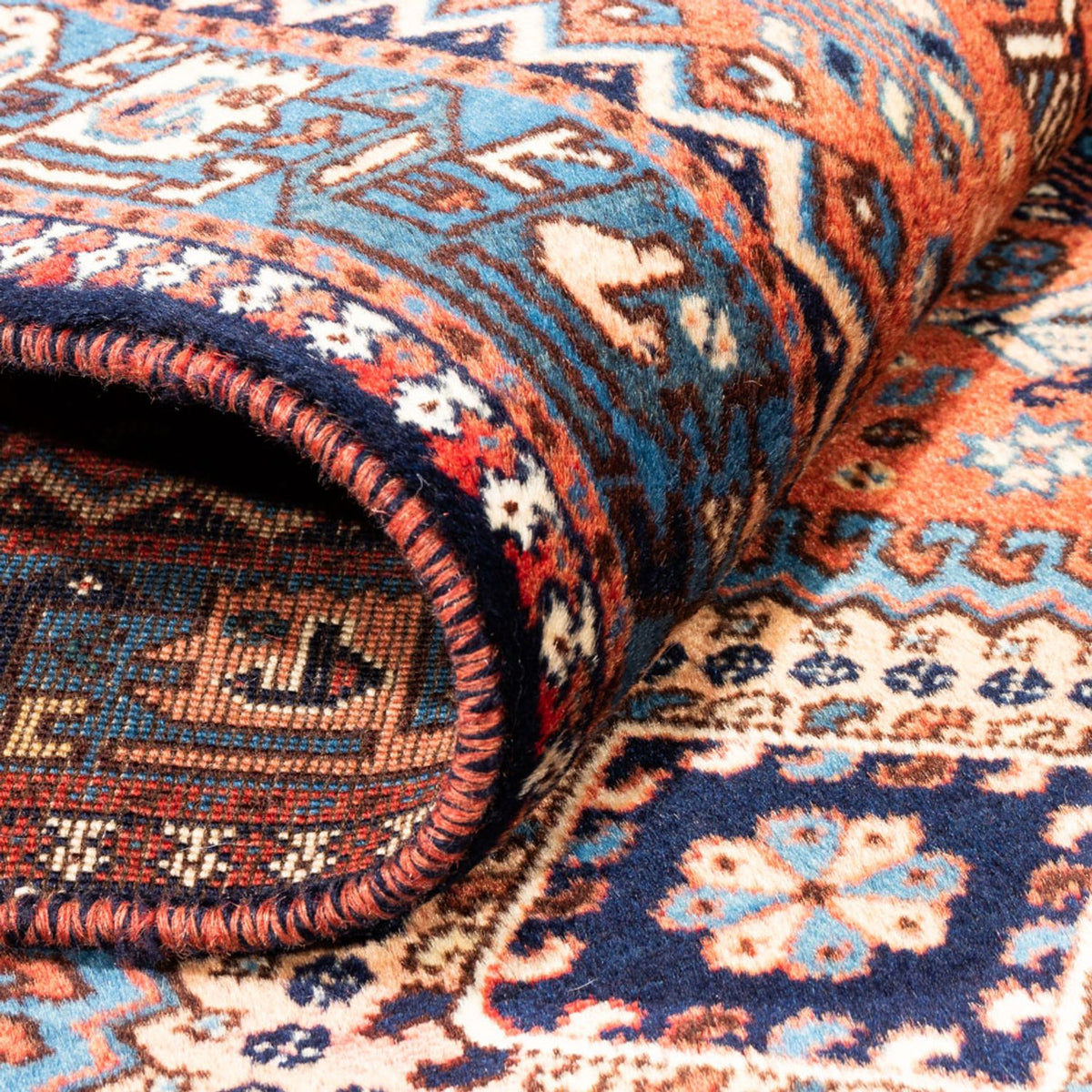 Runner Persisk matta - Nomadic - 208 x 80 cm - röd