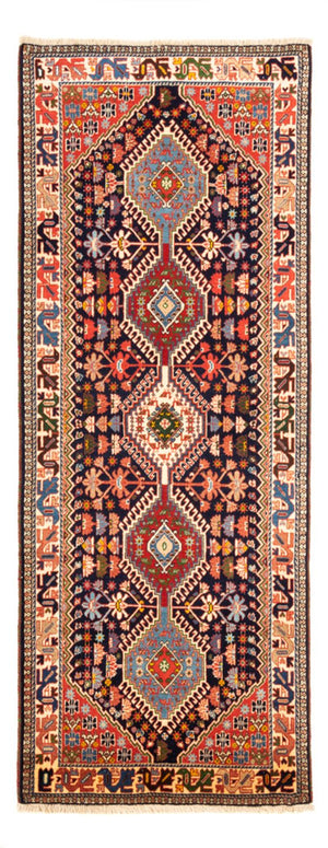 Runner Persisk matta - Nomadic - 207 x 80 cm - mörkblå