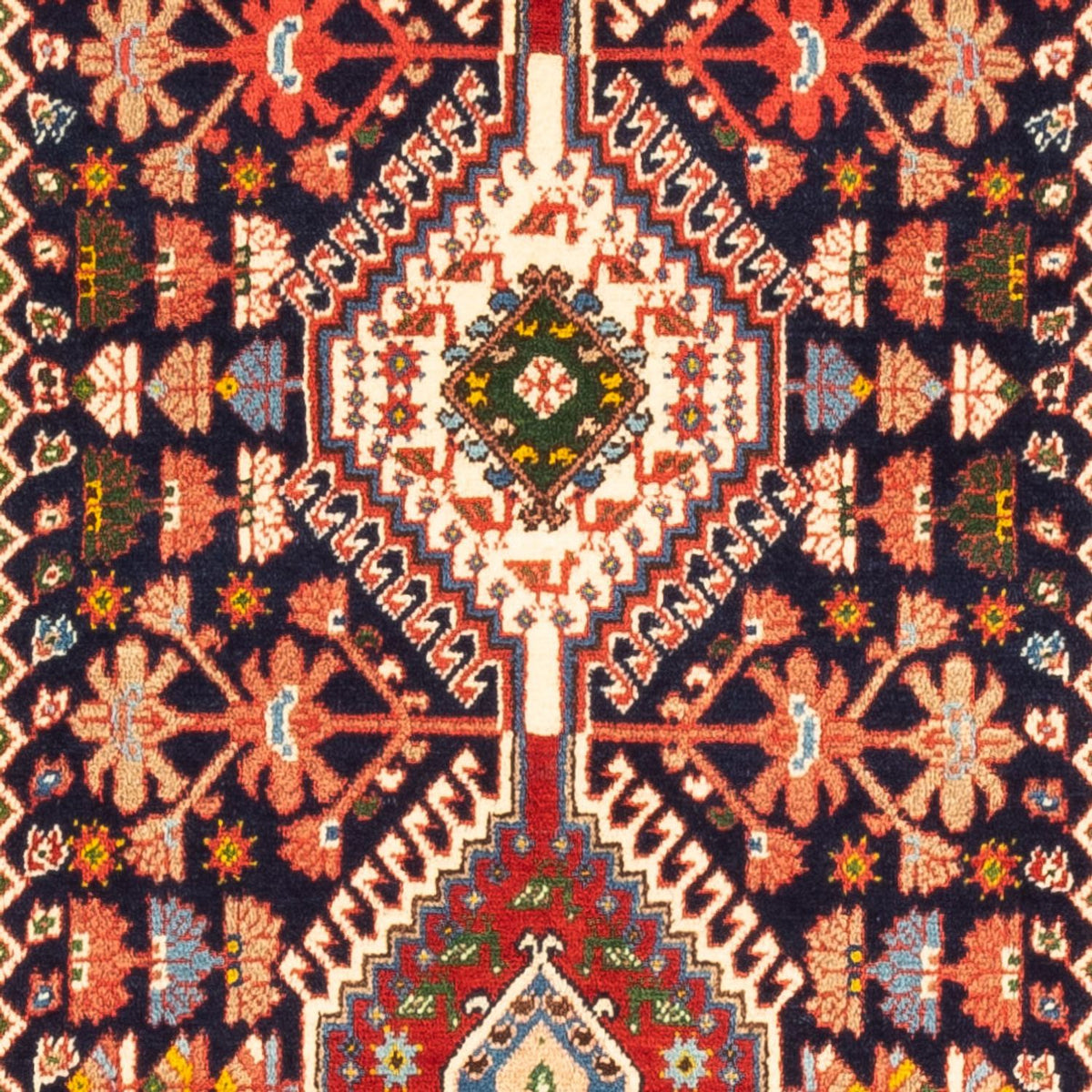 Runner Persisk matta - Nomadic - 207 x 80 cm - mörkblå