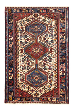 Persisk matta - Nomadic - 122 x 83 cm - grädde