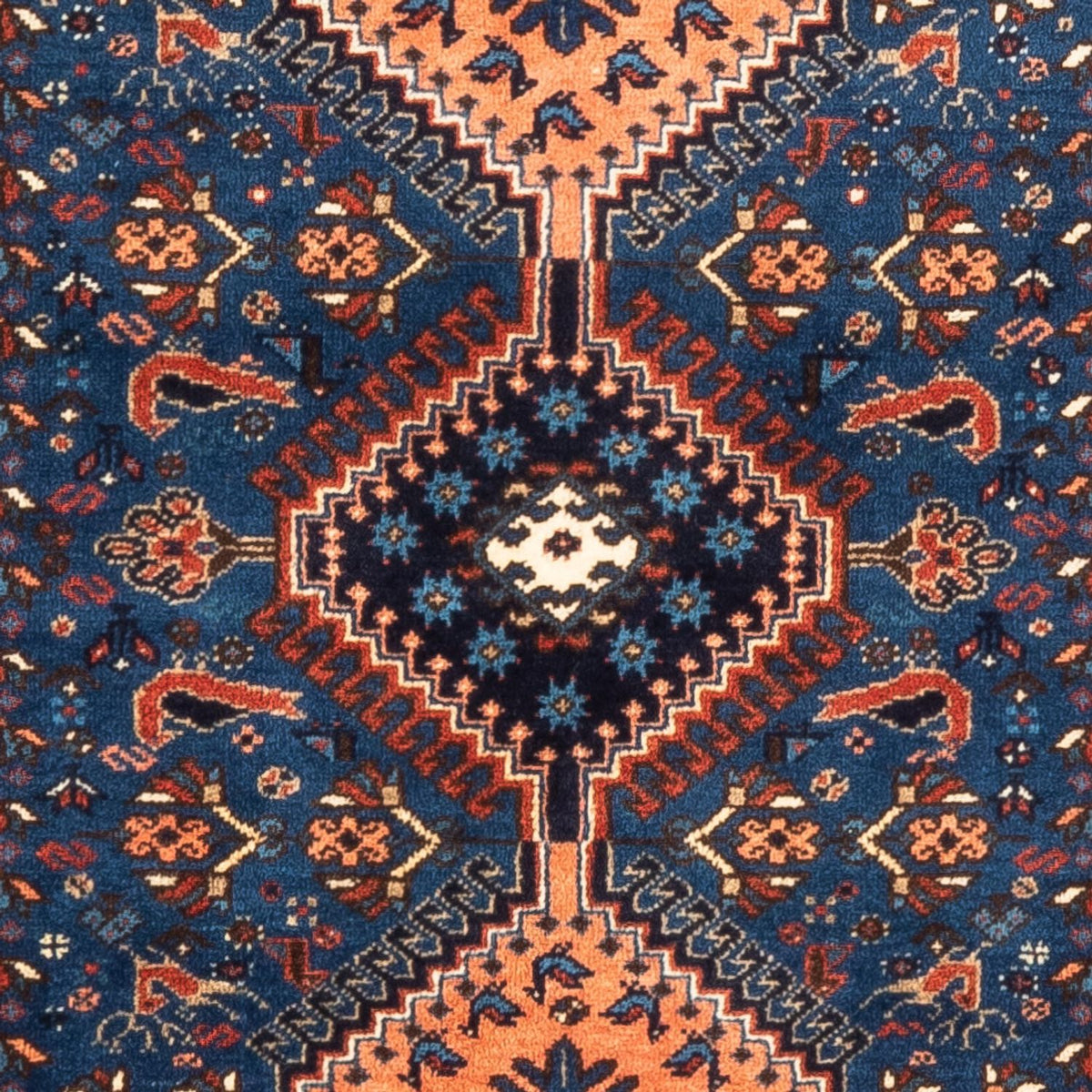 Persisk matta - Nomadic - 127 x 83 cm - blå