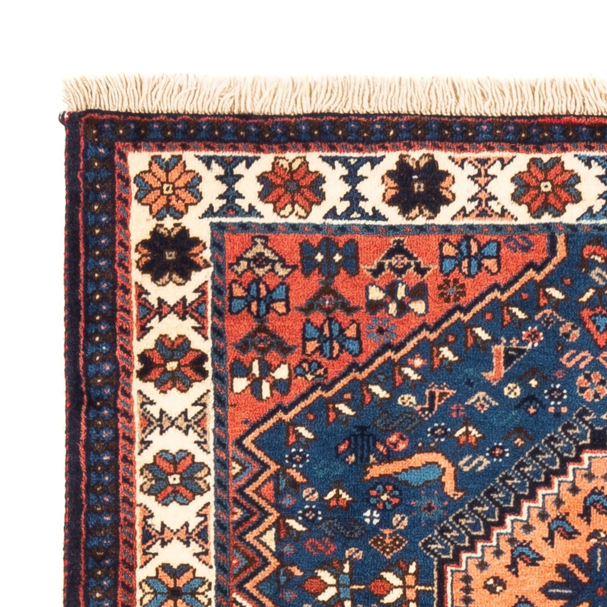 Persisk matta - Nomadic - 127 x 83 cm - blå