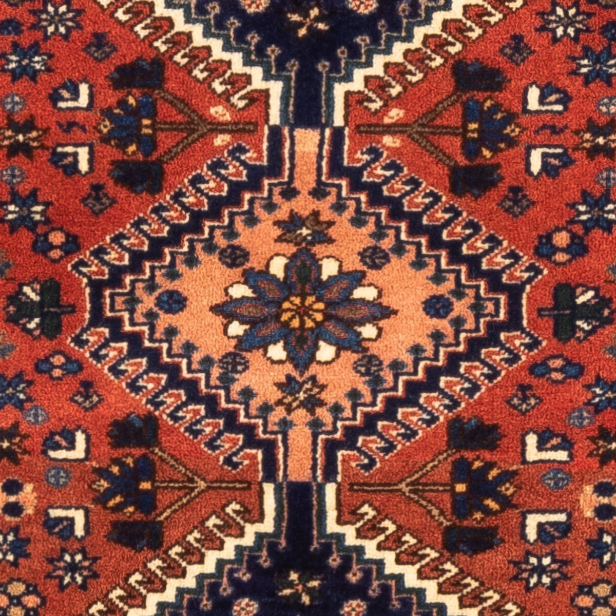 Persisk matta - Nomadic - 122 x 84 cm - röd