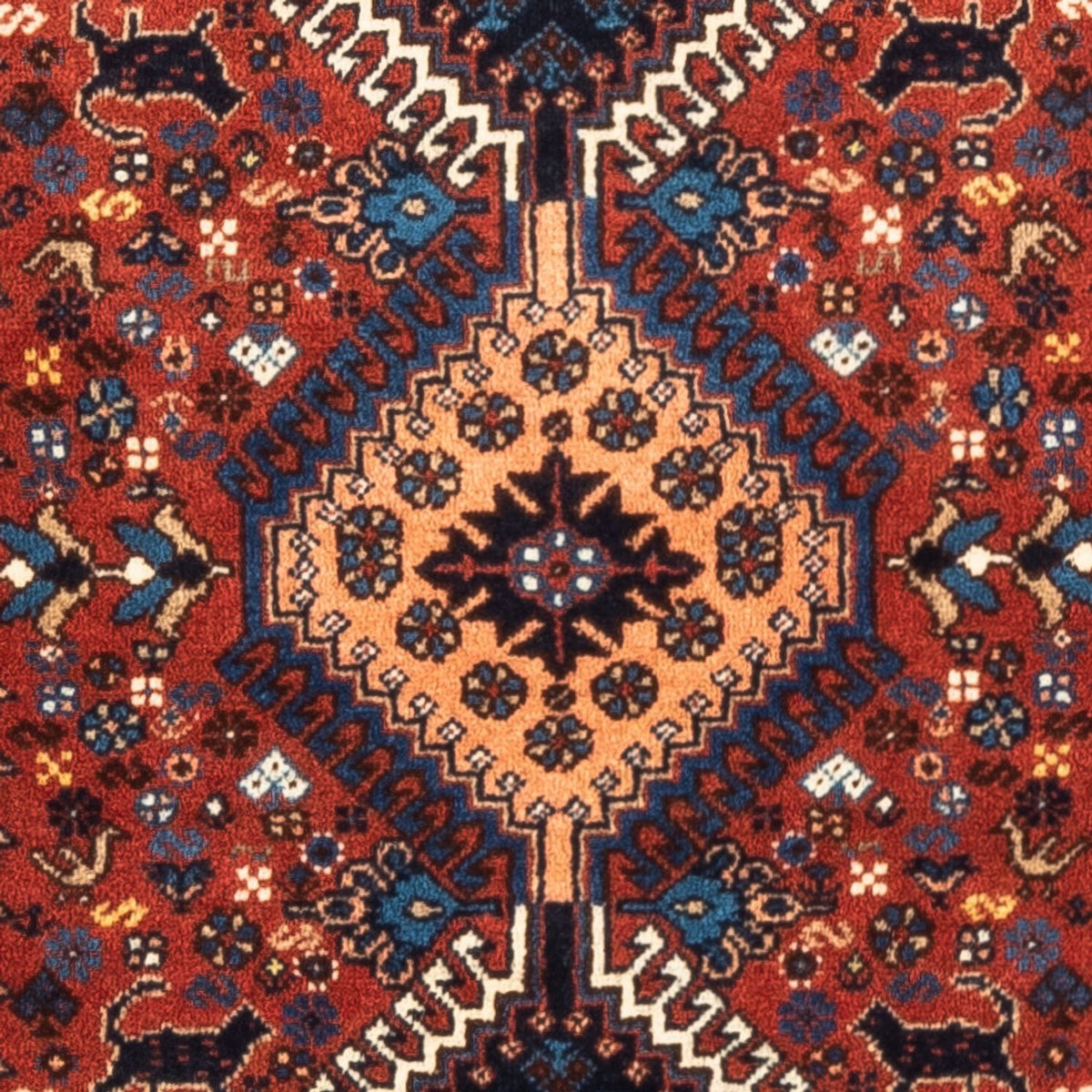 Persisk matta - Nomadic - 130 x 80 cm - röd