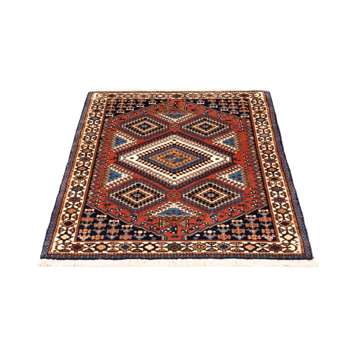 Persisk matta - Nomadic - 126 x 80 cm - röd