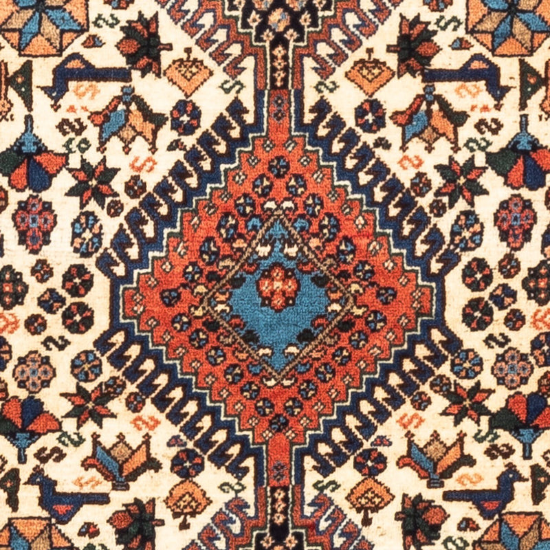 Persisk matta - Nomadic - 123 x 86 cm - grädde