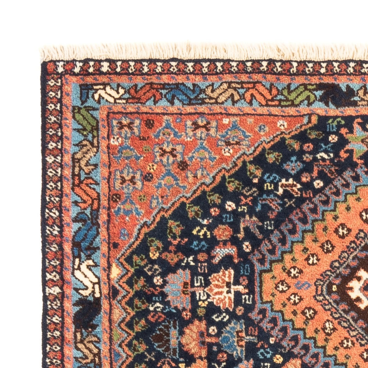 Persisk matta - Nomadic - 120 x 81 cm - mörkblå