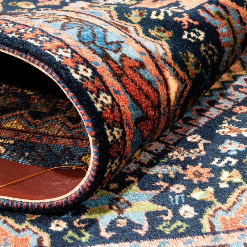 Persisk matta - Nomadic - 120 x 81 cm - mörkblå