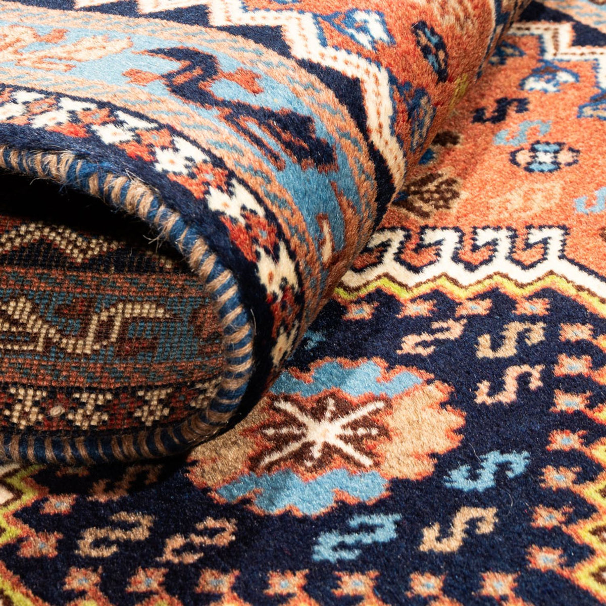 Runner Persisk matta - Nomadic - 200 x 62 cm - röd