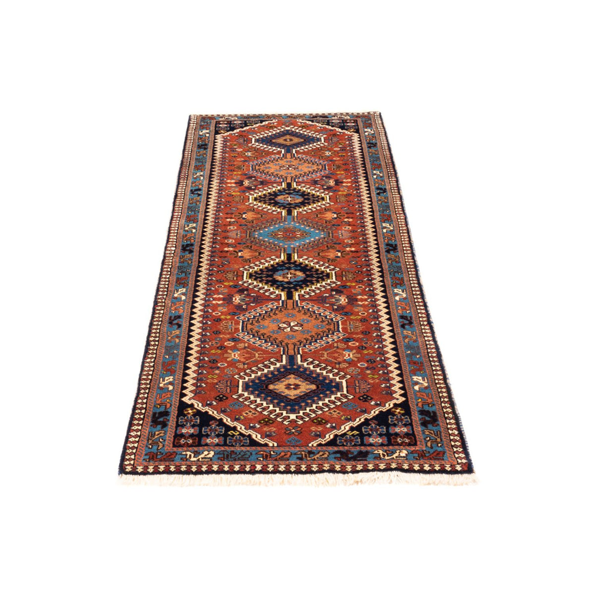 Runner Persisk matta - Nomadic - 200 x 62 cm - röd