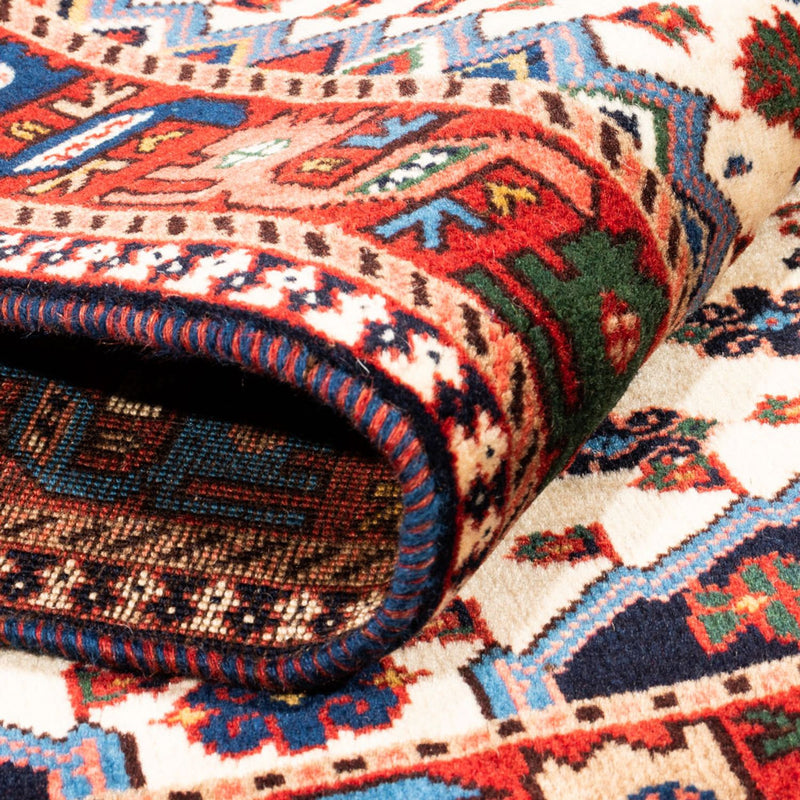 Persisk matta - Nomadic - 135 x 80 cm - grädde