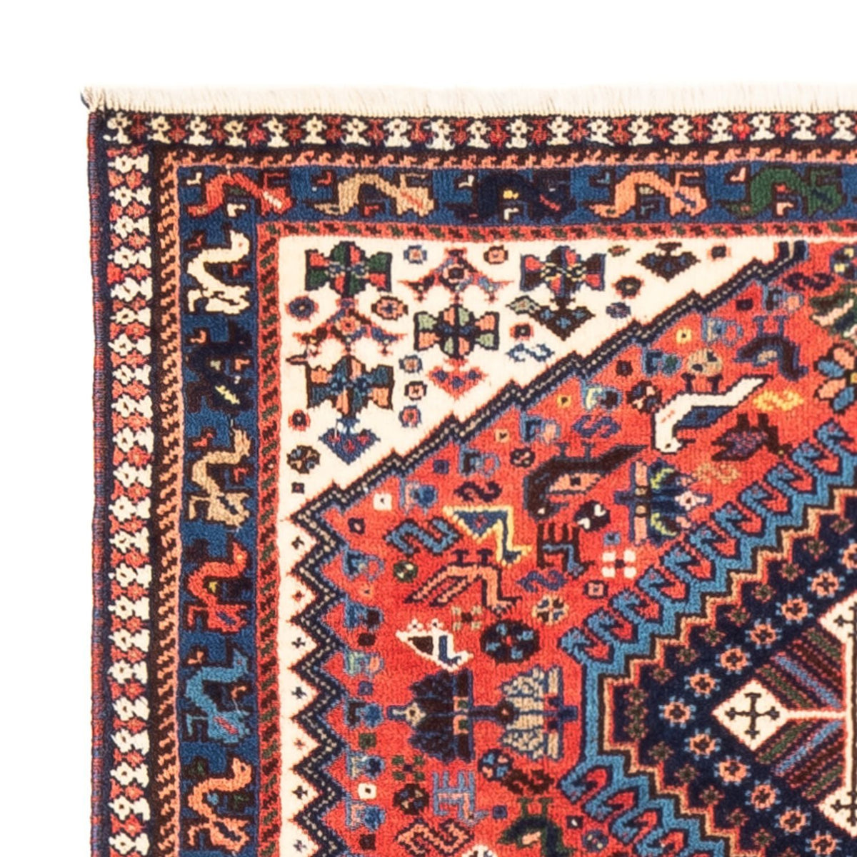 Persisk matta - Nomadic - 124 x 80 cm - röd