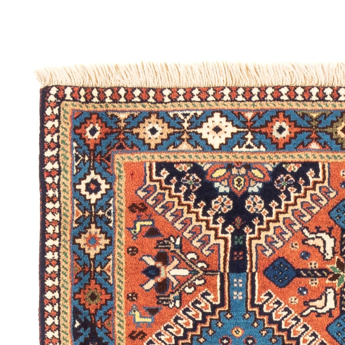 Persisk matta - Nomadic - 127 x 80 cm - röd