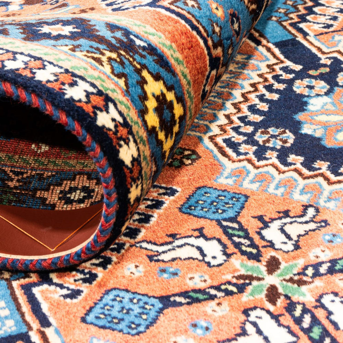 Persisk matta - Nomadic - 127 x 80 cm - röd