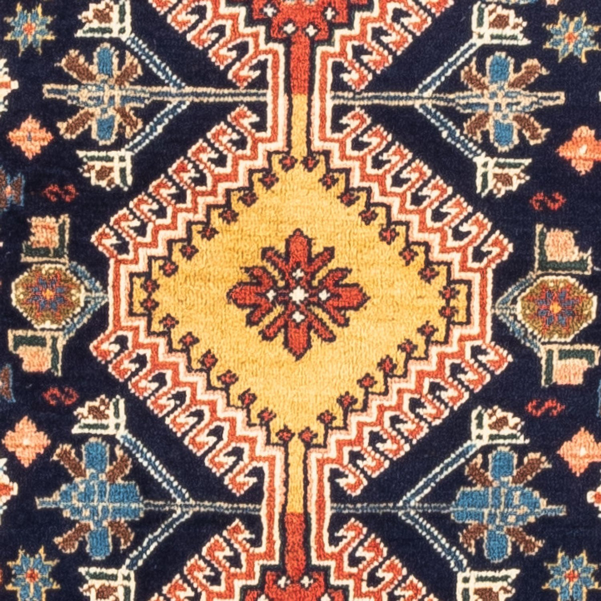 Persisk matta - Nomadic - 120 x 84 cm - mörkblå