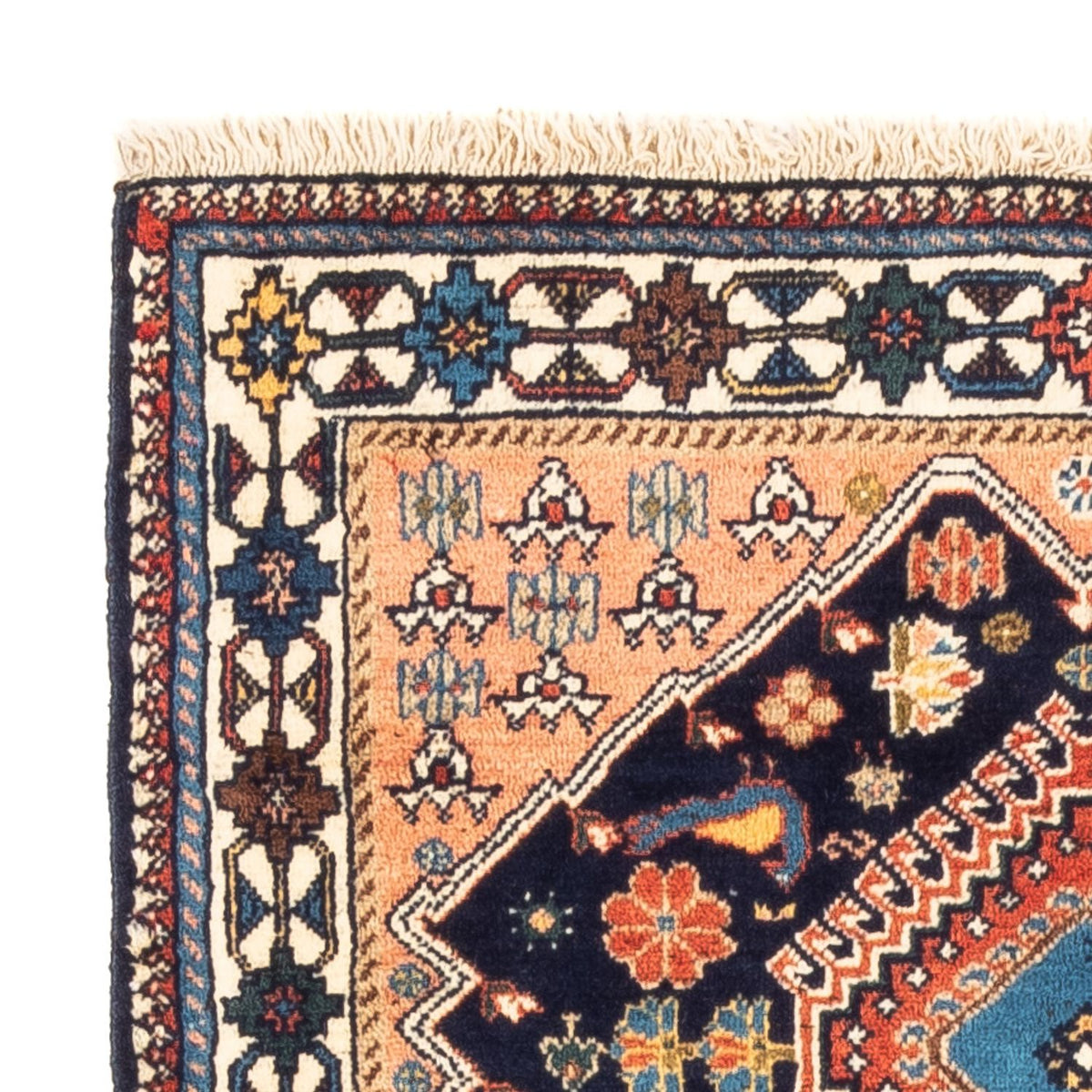 Persisk matta - Nomadic - 120 x 84 cm - mörkblå