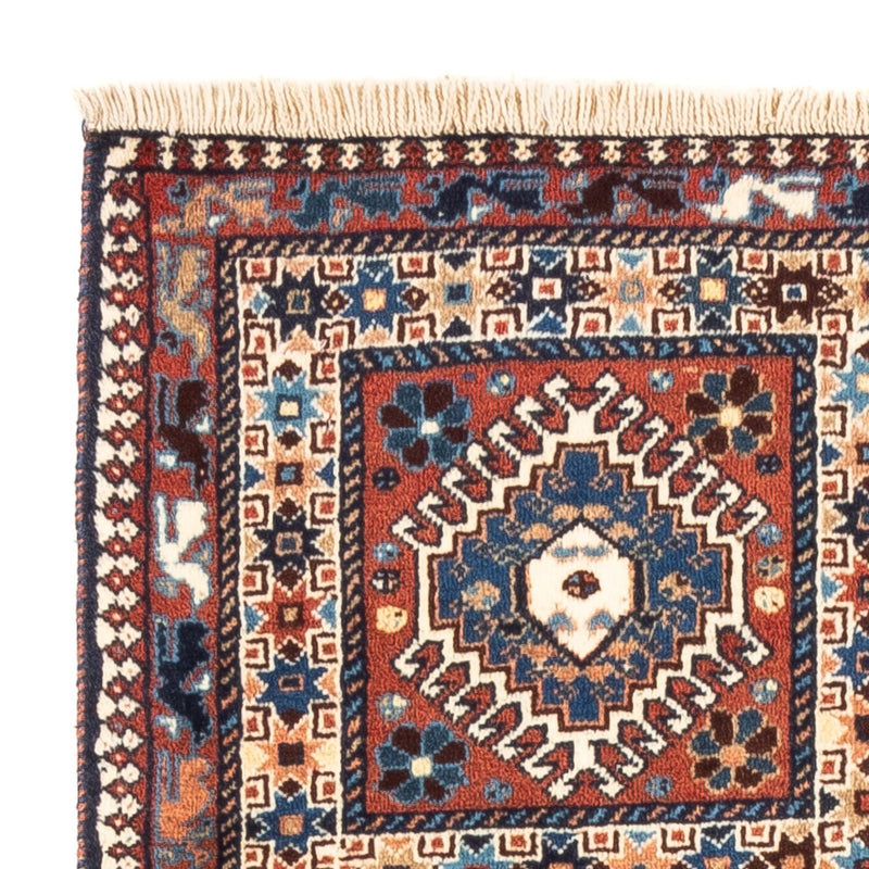 Persisk matta - Nomadic - 132 x 82 cm - flerfärgad