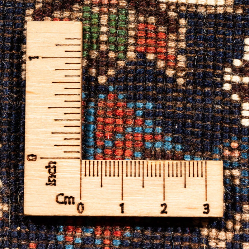 Persisk matta - Nomadic - 132 x 80 cm - mörkblå