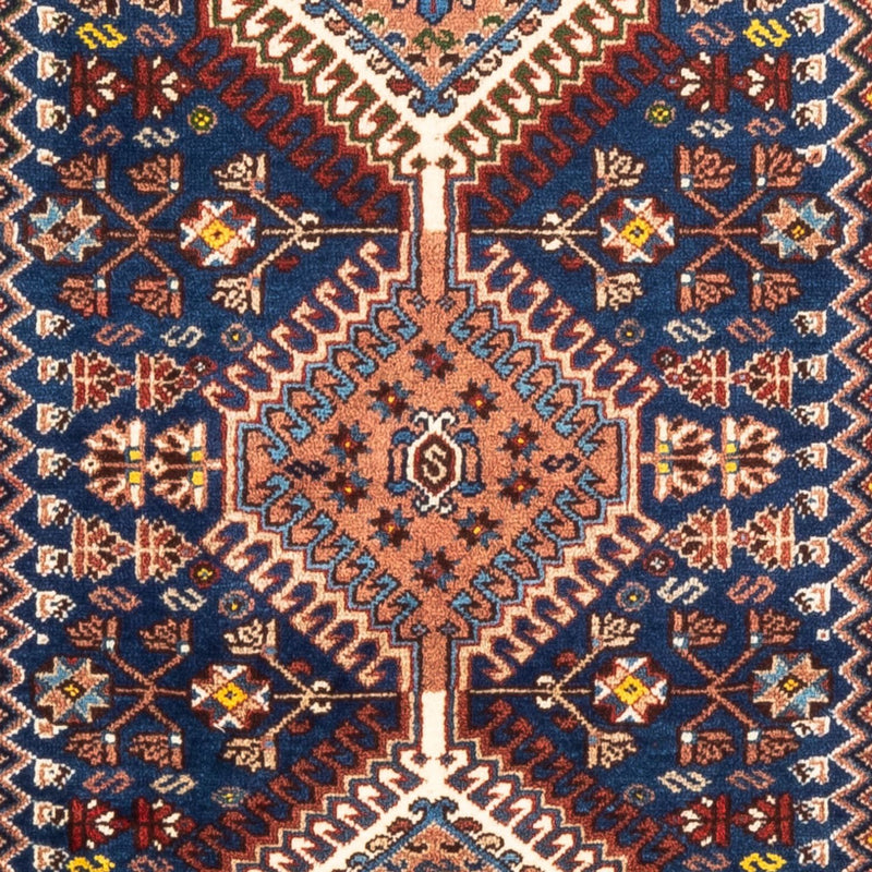 Persisk matta - Nomadic - 133 x 82 cm - mörkblå