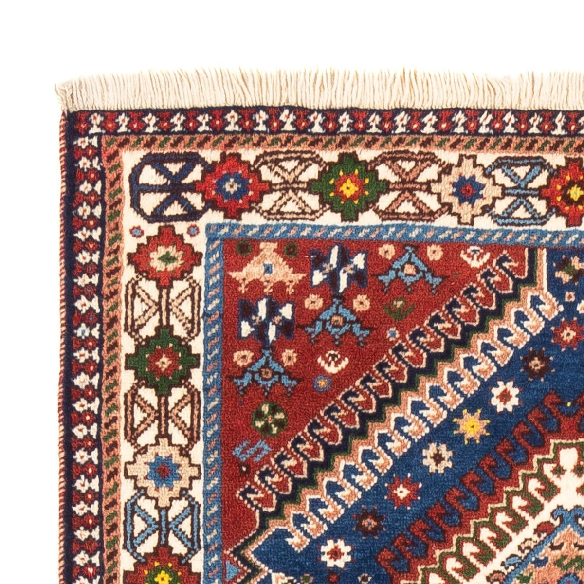 Persisk matta - Nomadic - 133 x 82 cm - mörkblå