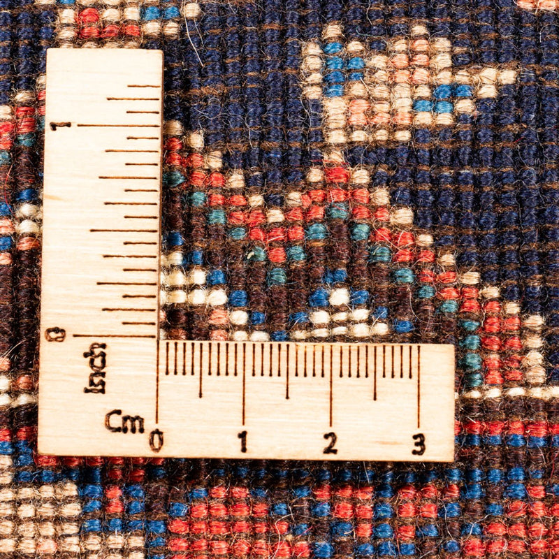 Persisk matta - Nomadic - 125 x 83 cm - mörkblå