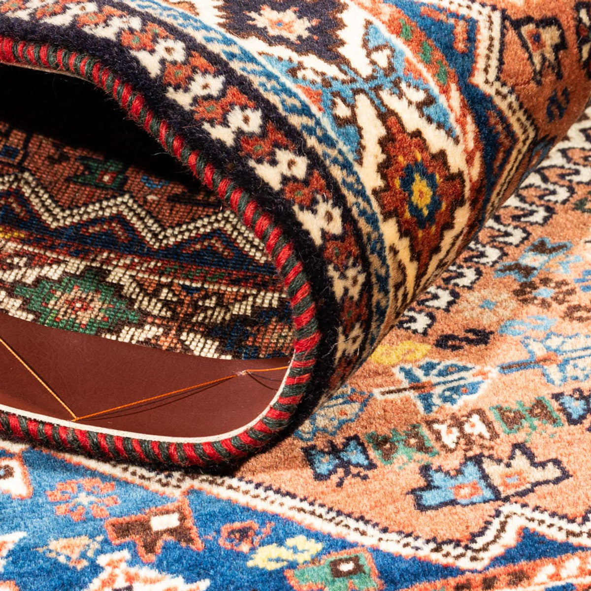 Persisk matta - Nomadic - 127 x 84 cm - röd