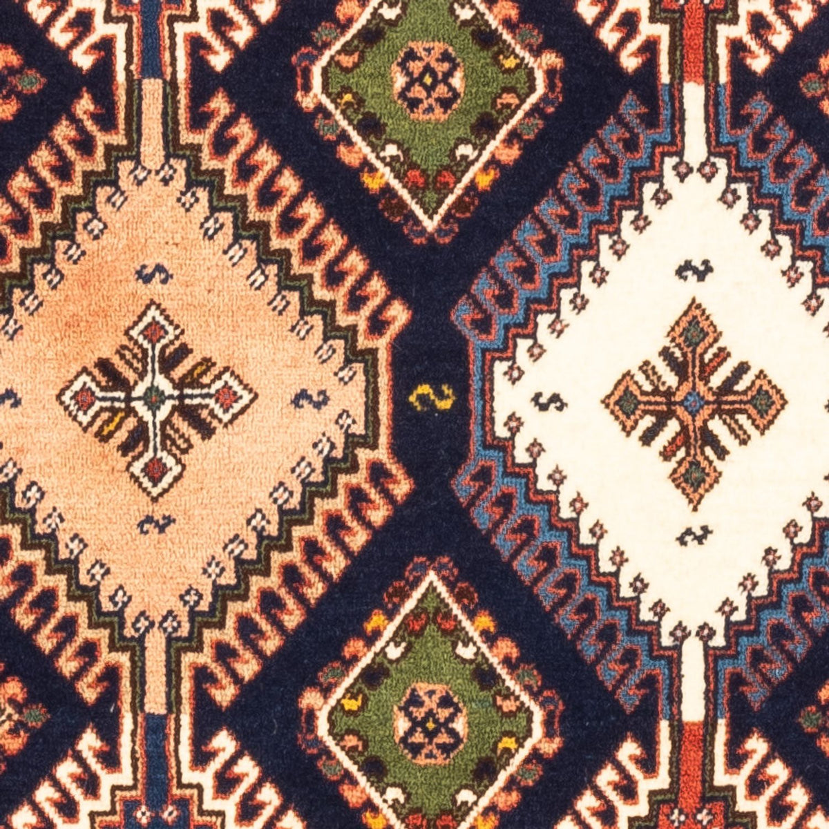 Persisk matta - Nomadic - 128 x 80 cm - flerfärgad