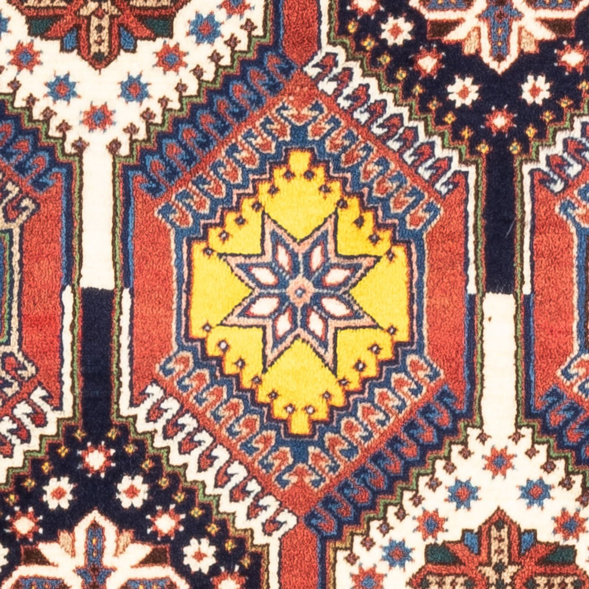 Persisk matta - Nomadic - 128 x 82 cm - flerfärgad