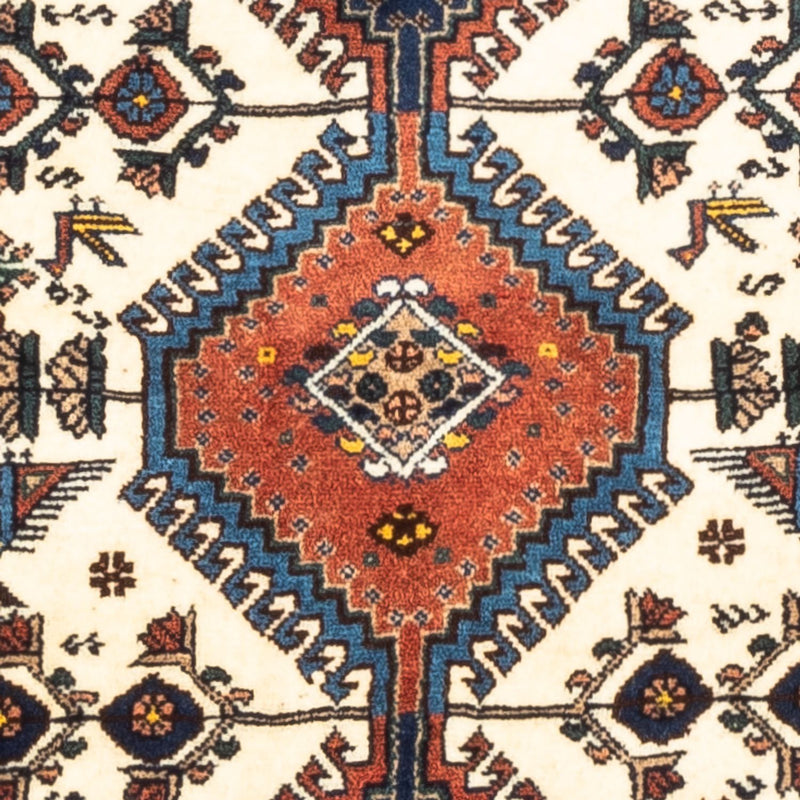 Persisk matta - Nomadic - 130 x 80 cm - grädde