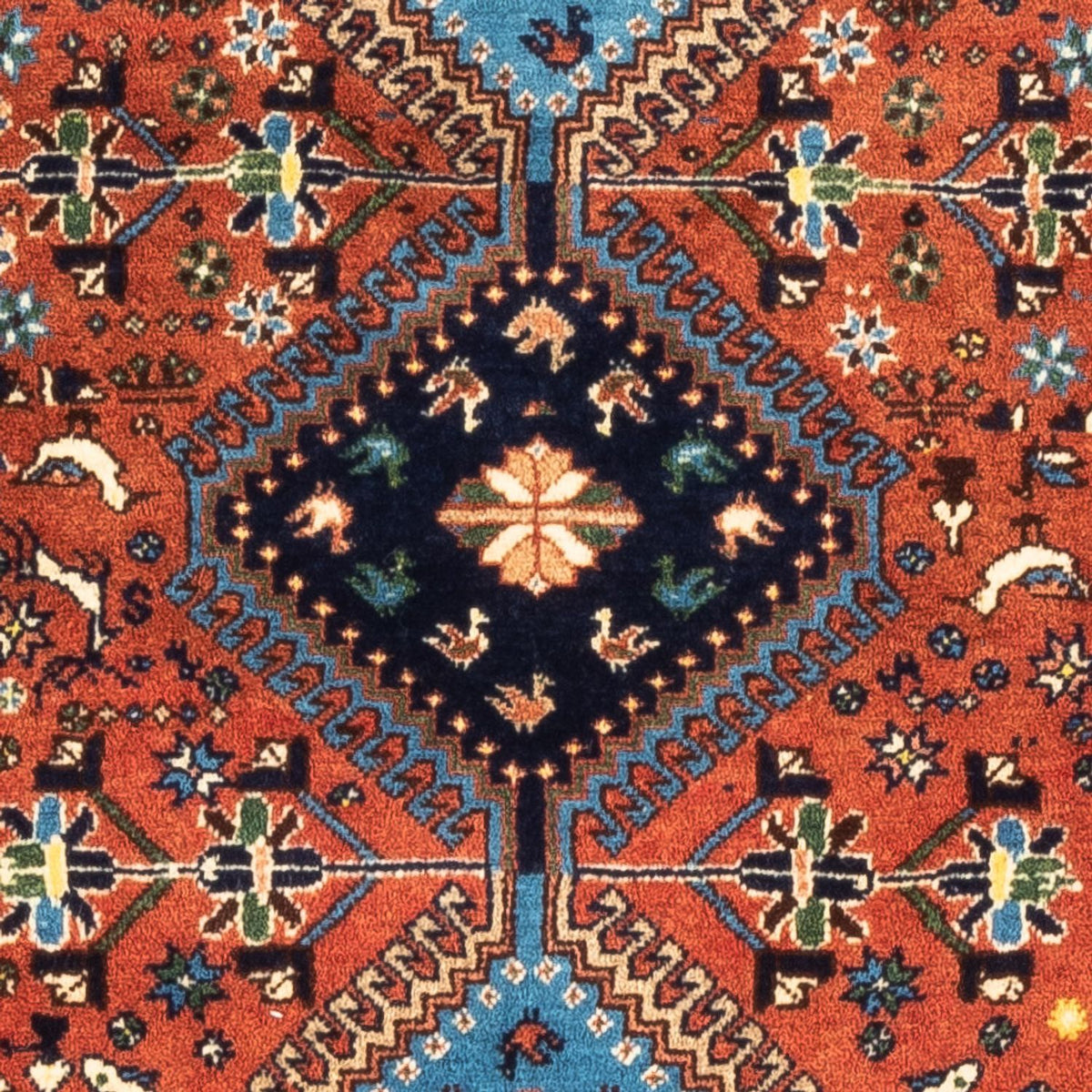 Persisk matta - Nomadic - 123 x 84 cm - röd