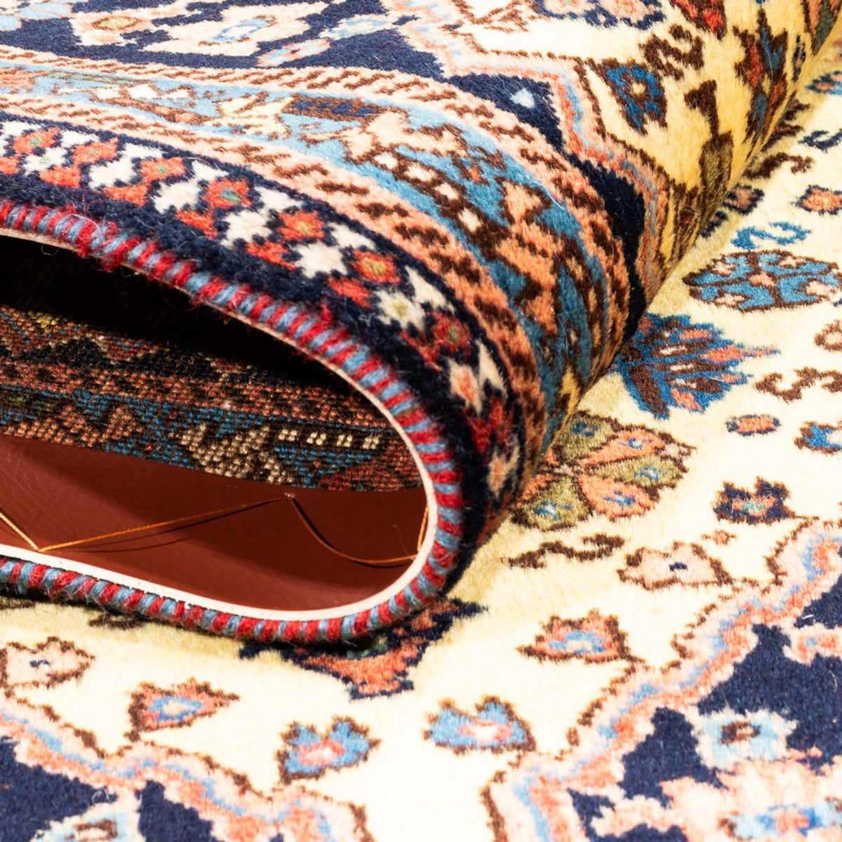 Persisk matta - Nomadic - 130 x 85 cm - gul