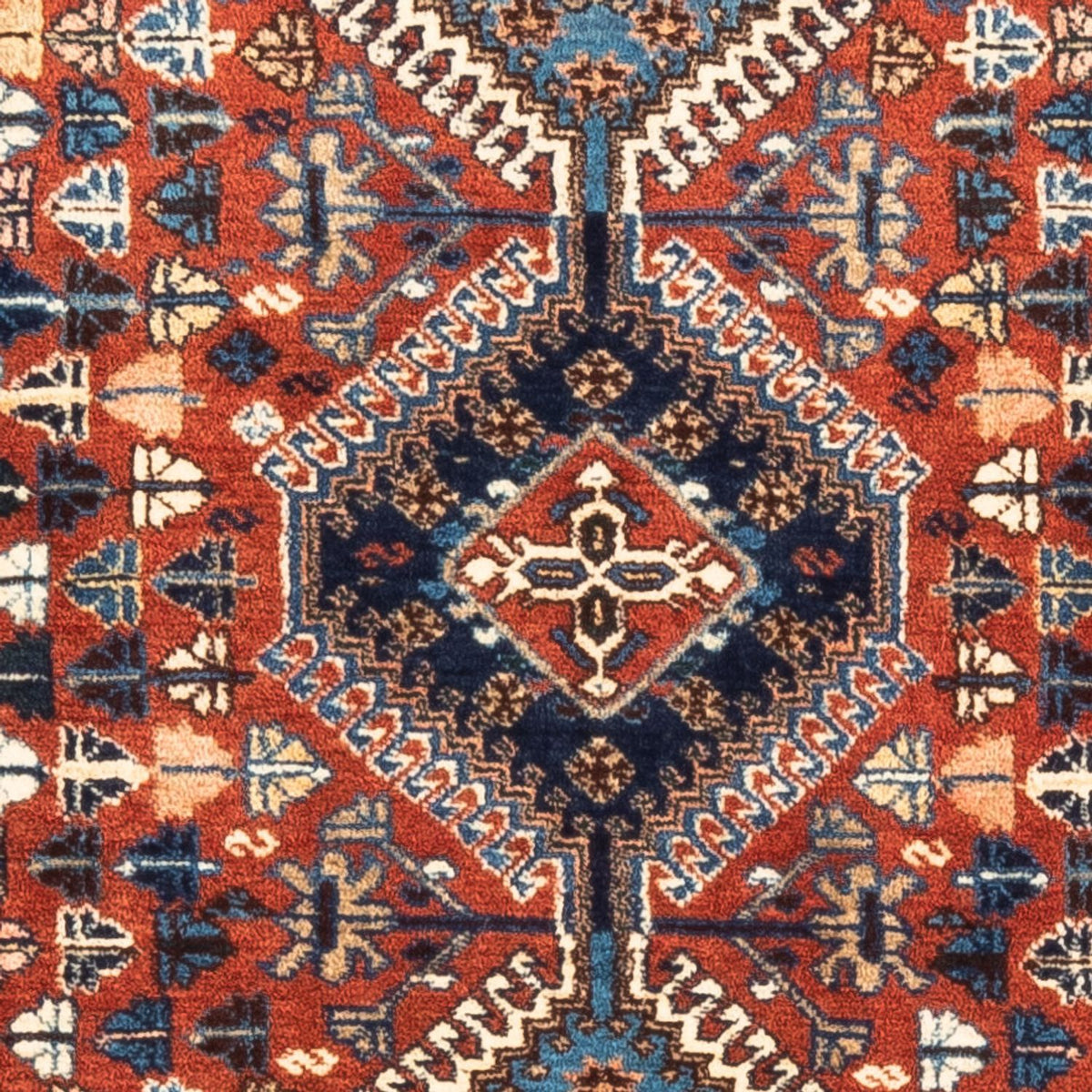 Persisk matta - Nomadic - 130 x 83 cm - röd