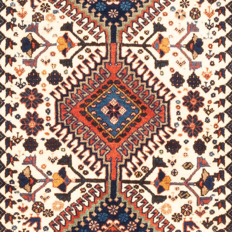 Persisk matta - Nomadic - 136 x 80 cm - grädde